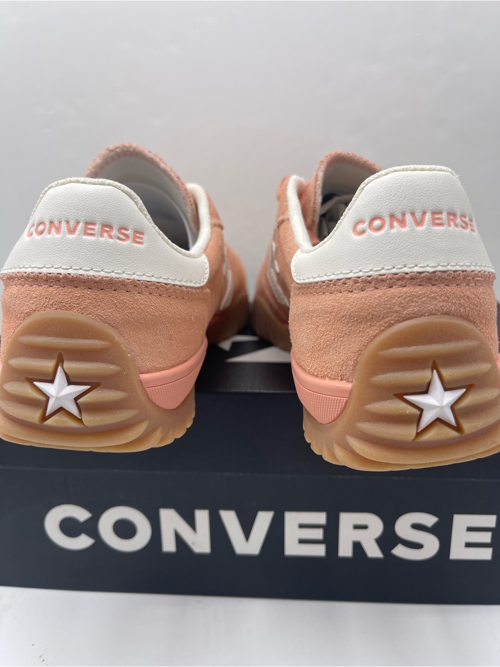 Converse WMNS All Star Low Top RUN STAR TRAINER OX FLAMINGO FADE/EGRET Sneakers - Picture 12 of 16